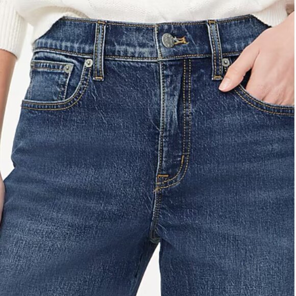 J. Crew Premium Edition straight jean with button fly - Picture 6 of 8
